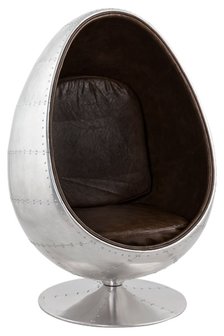 Aluminium Eggchair Retro