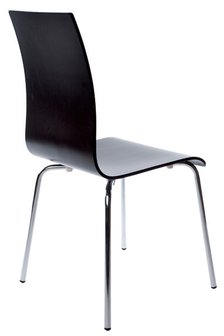 Design stoel Casa, Zwart