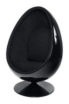 Design Cocoon chair Zwart
