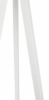 Bobby Vloerlamp Tripod wit-zwart