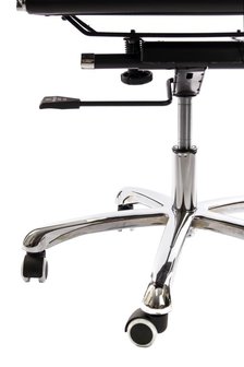 Bureau stoel Retro laag wit