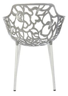        Cast Magnolia Armchair Vintage aluminium
