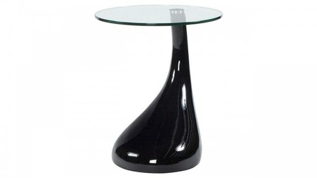Bijzettafel Retro zwart