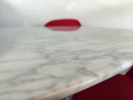 Marmeren Tulip tafel, rond 100 cm 
