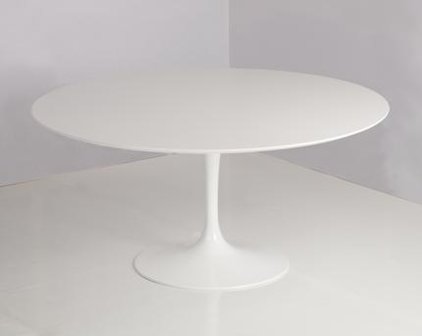 vuist Eigenlijk Legacy Tulip ronde eetkamer tafel - Eero Saarinen - Eigenwijs Design - Saarinen  Tulip specialist in ovale- en ronde eettafels