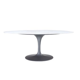 ovale Saarinen Tuin tafel