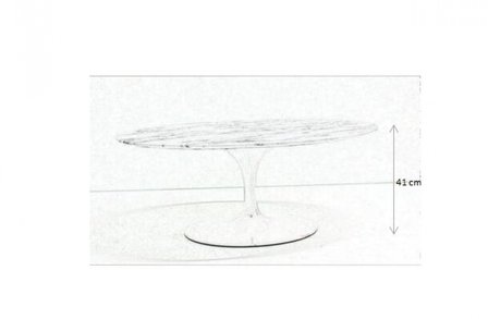 marmern Tulip tafel 120x60cm