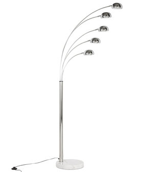 Design vloerlamp , Chroom