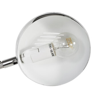 Design vloerlamp , Chroom