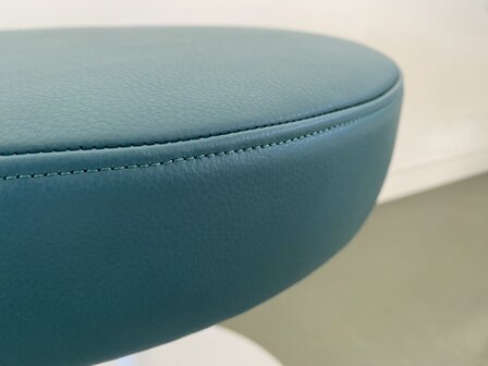 italiaans leer Turquoise Saarinen