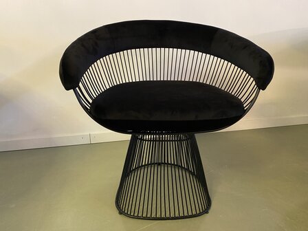 warren platner Knoll stoel zwart