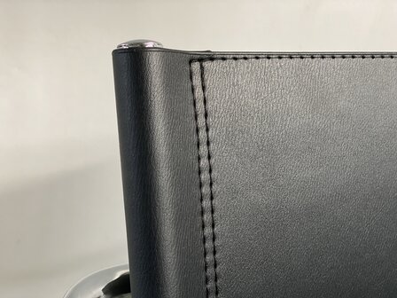 Buisframe design stoel zwart