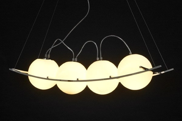 Design hanglamp 4 bollen