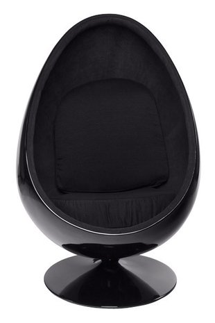 Design Cocoon chair Zwart