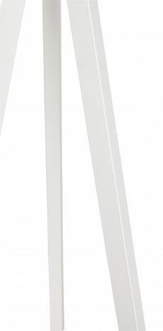 Bobby Vloerlamp Tripod wit-zwart