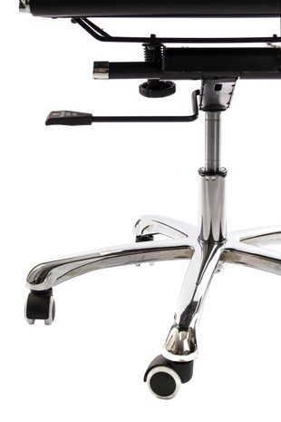 Bureau stoel Retro laag wit