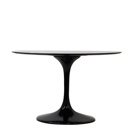 Saarinen Tulip tafel zwart