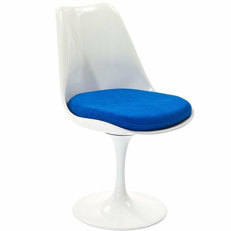 Kussen Saarinen Tulip stoel zonder armleuning van KNOLL - blauw