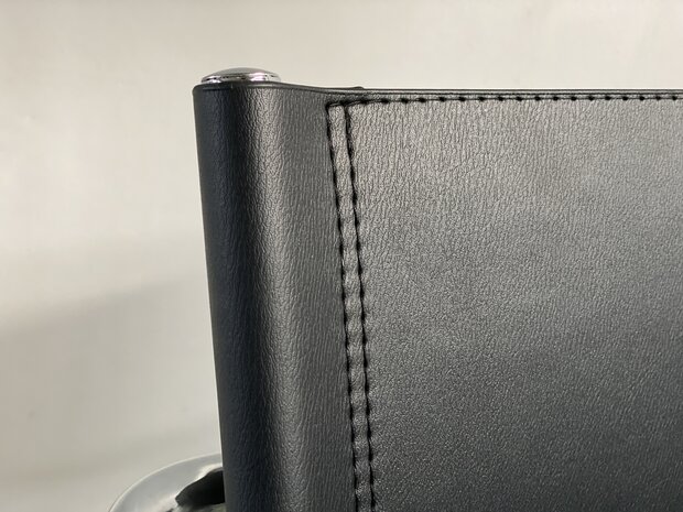 Buisframe design stoel zwart