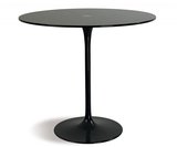 Saarinen Tulip tafel 90 cm zwart outdoor_