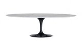 Saarinen Tulip tafel 235x121 Carrara marmeren blad_