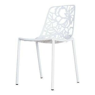 Cast Magnolia chair wit