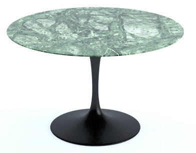 Tulip bijzettafel Verdi alpi marmer