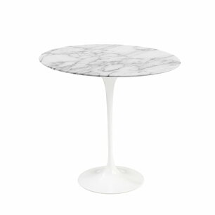 Tulip bijzet tafel Statuario marmer 51cm 