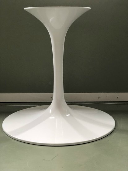 Ronde Tulip voet 70 cm wit of zwart