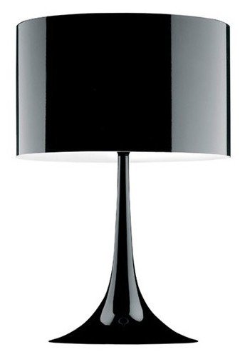 Tulip design tafellamp - zwart