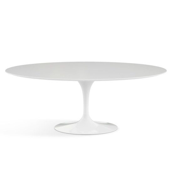 Ovale Saarinen Tulip tafel diverse afmetingen